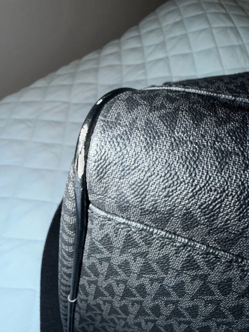 Michael Kors Black Monogram travel bag - Picture 11 of 11